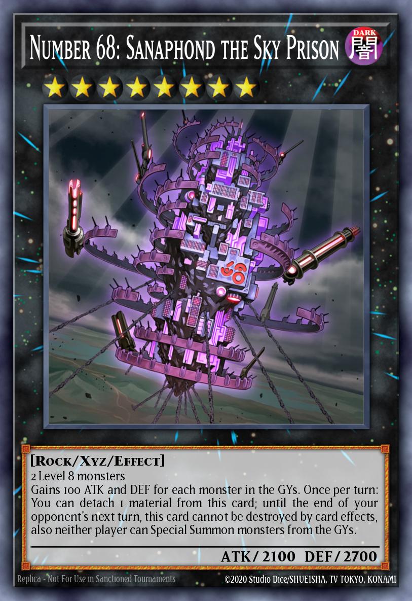 Number 68: Sanaphond the Sky Prison TOCH-EN051 – Toon Chaos