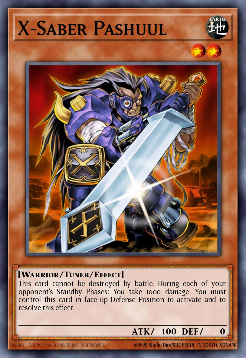 X-Saber Pashuul DT01-EN076 – Duel Terminal 1