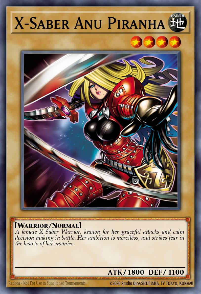 X-Saber Anu Piranha 5DS2-EN004 – Starter Deck: Yu-Gi-Oh! 5D's 2009