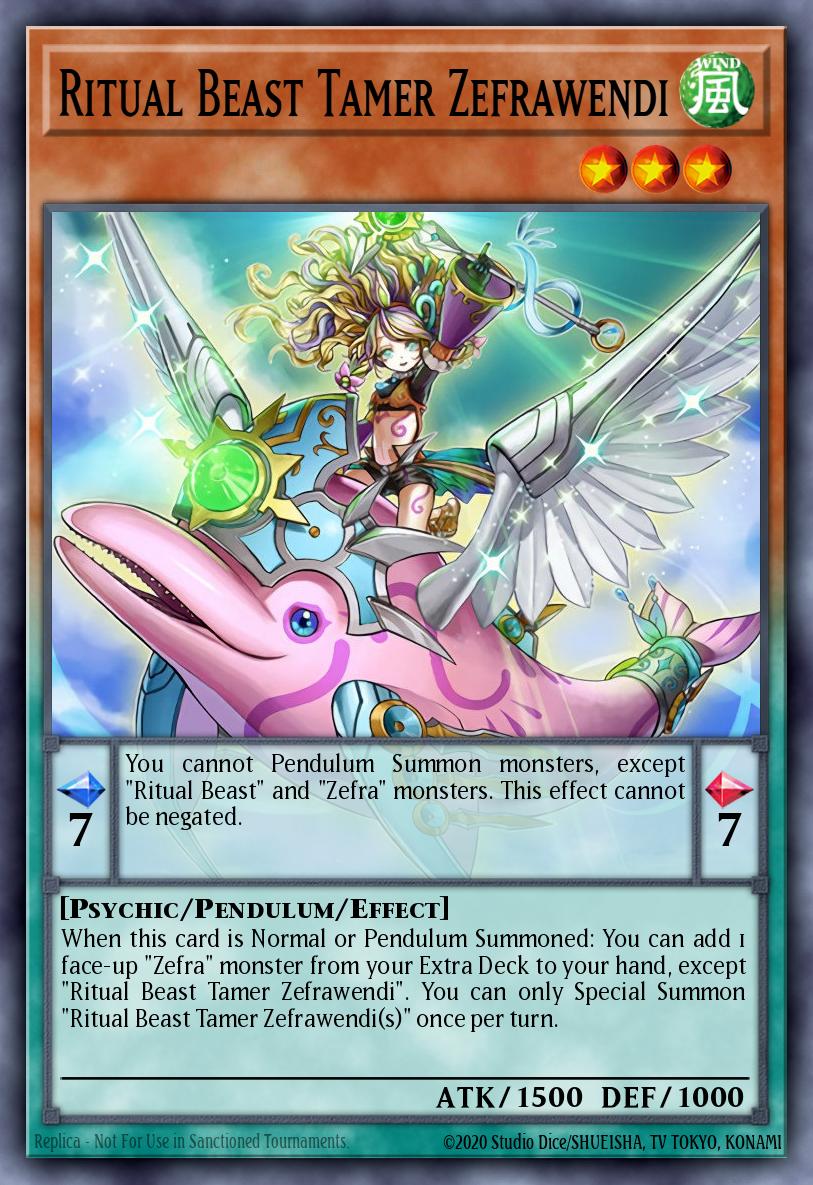 Ritual Beast Tamer Zefrawendi CROS-EN029 – Crossed Souls