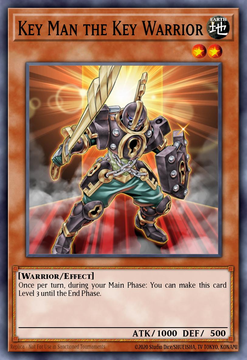 Key Man the Key Warrior YS11-EN009 – Starter Deck: Dawn of the Xyz