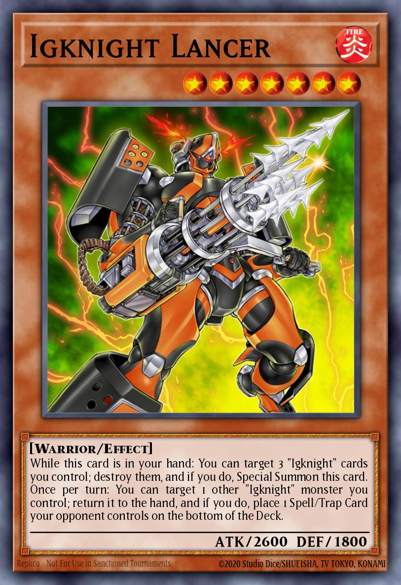 Igknight Lancer CORE-EN032 – Clash of Rebellions