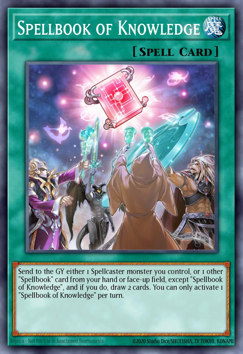 Spellbook of Knowledge CH02-EN033 – THE CHRONICLES DECK: Spirit Charmers (All-Foil Edition)