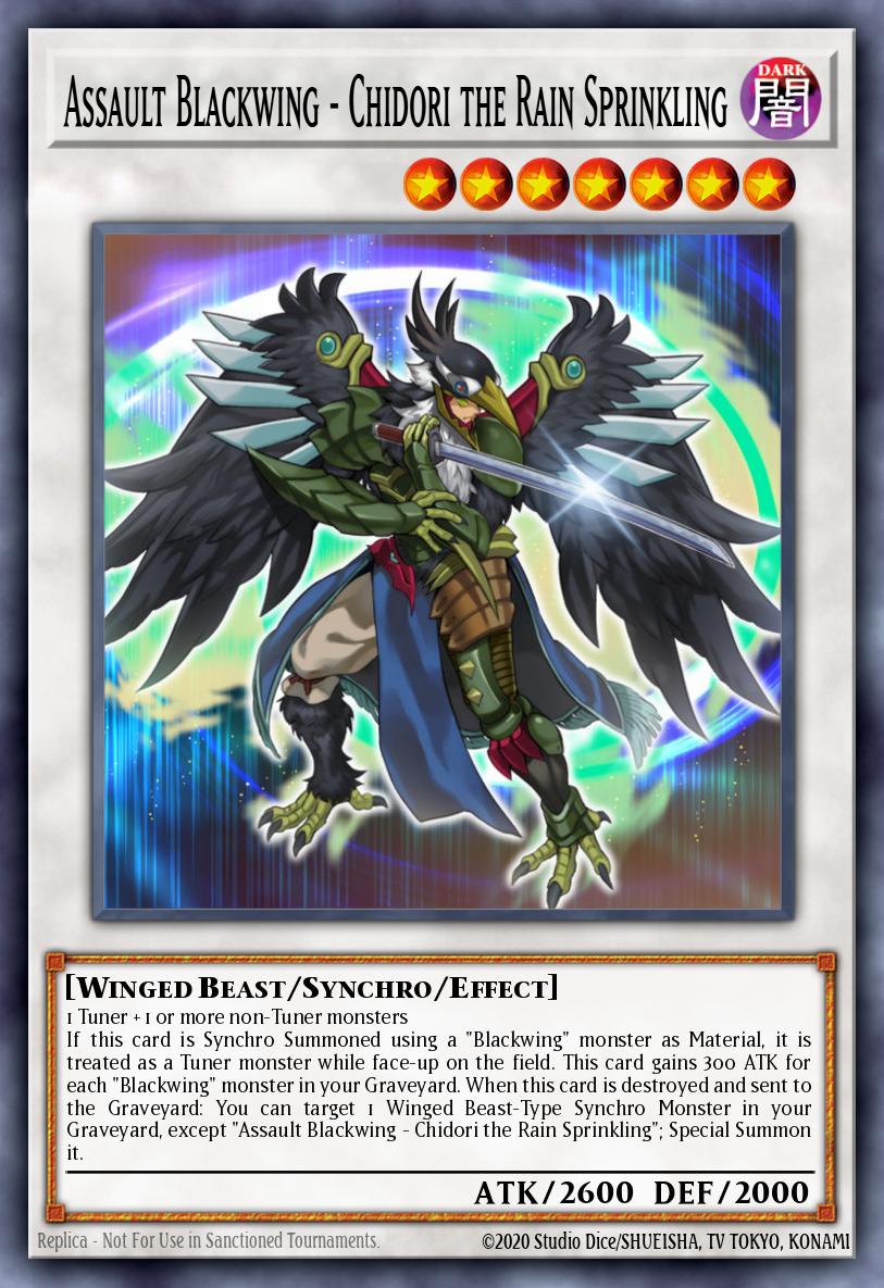Assault Blackwing - Chidori the Rain Sprinkling SHVI-EN051 – Shining Victories