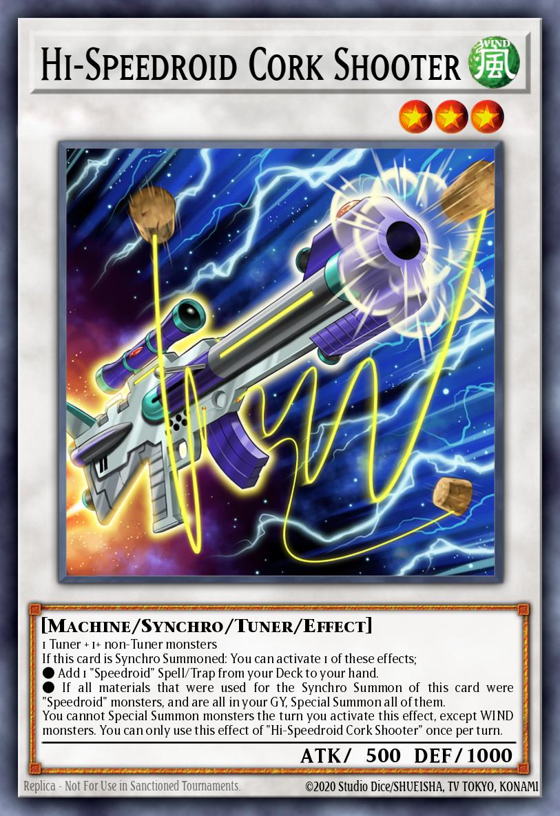 Hi-Speedroid Cork Shooter LAVD-ENS31 – Legendary Arc-V Decks