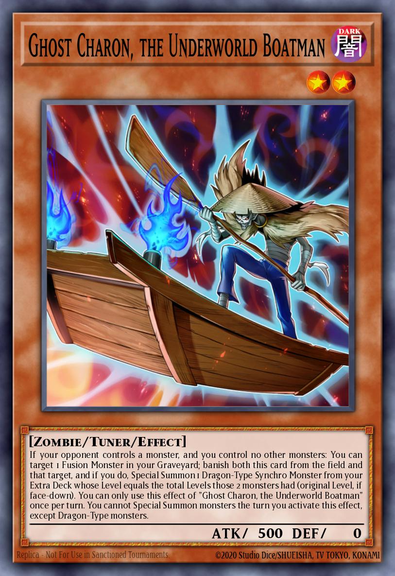Ghost Charon, the Underworld Boatman PGL2-EN005 – Premium Gold: Return of the Bling