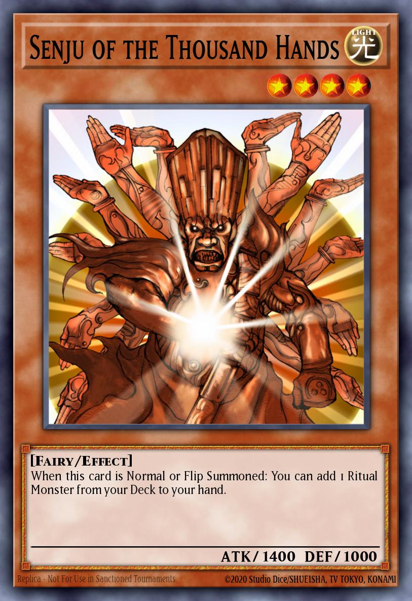 Senju of the Thousand Hands SS04-ENA11 – Speed Duel Starter Decks: Match of the Millennium