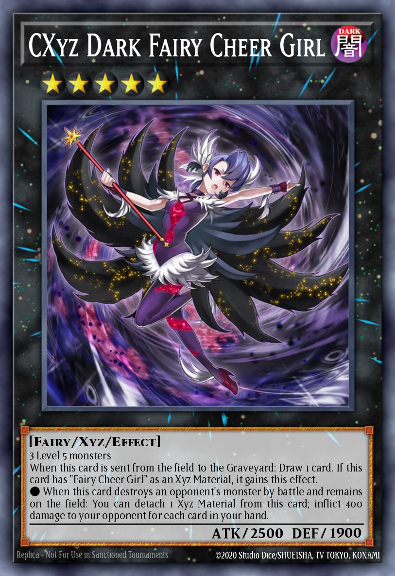 CXyz Dark Fairy Cheer Girl LTGY-EN047 – Lord of the Tachyon Galaxy