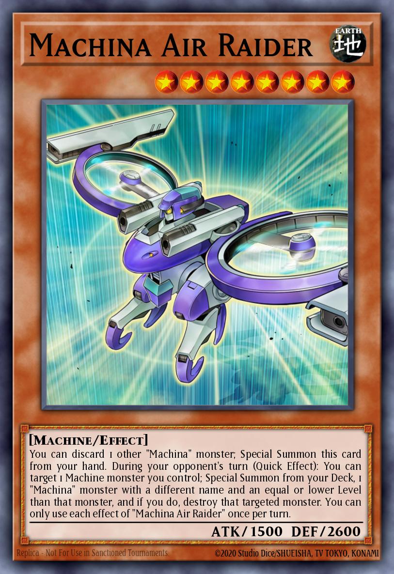 Machina Air Raider SR10-EN002 – Structure Deck: Mechanized Madness