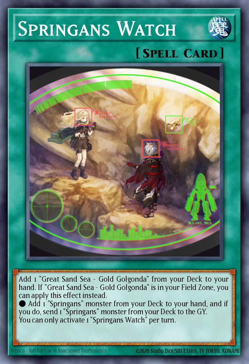 Springans Watch BLVO-EN054 – Blazing Vortex