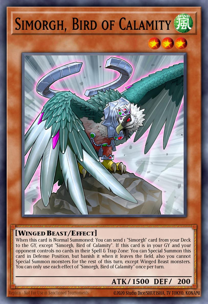 Simorgh, Bird of Calamity RIRA-EN019 – Rising Rampage