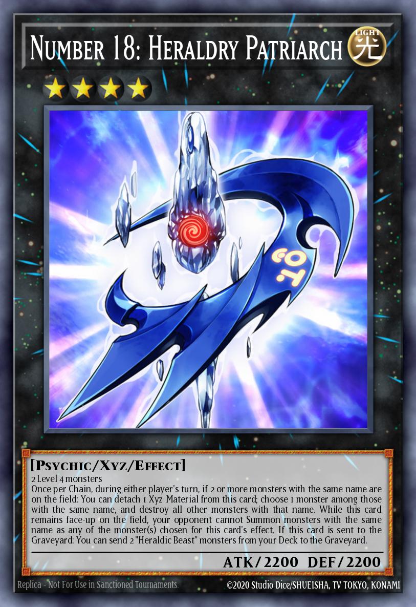 Number 18: Heraldry Patriarch WSUP-EN004 – World Superstars