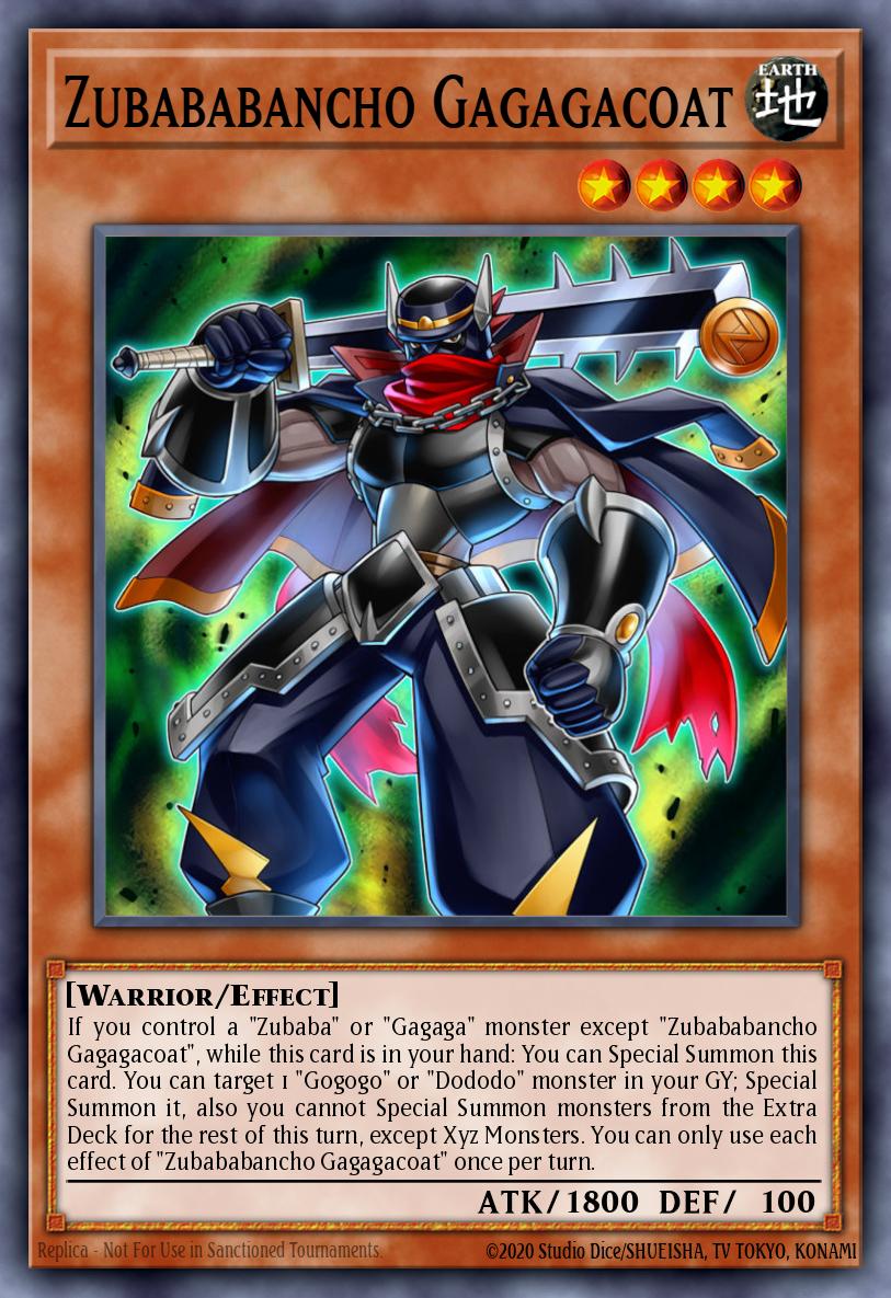 Zubababancho Gagagacoat LED6-EN035 – Legendary Duelists: Magical Hero