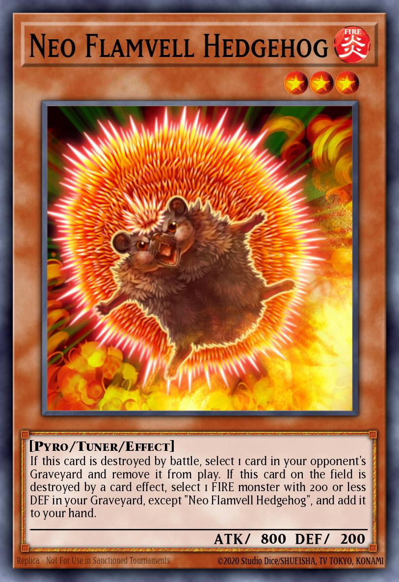 Neo Flamvell Hedgehog HA04-EN032 – Hidden Arsenal 4: Trishula's Triumph