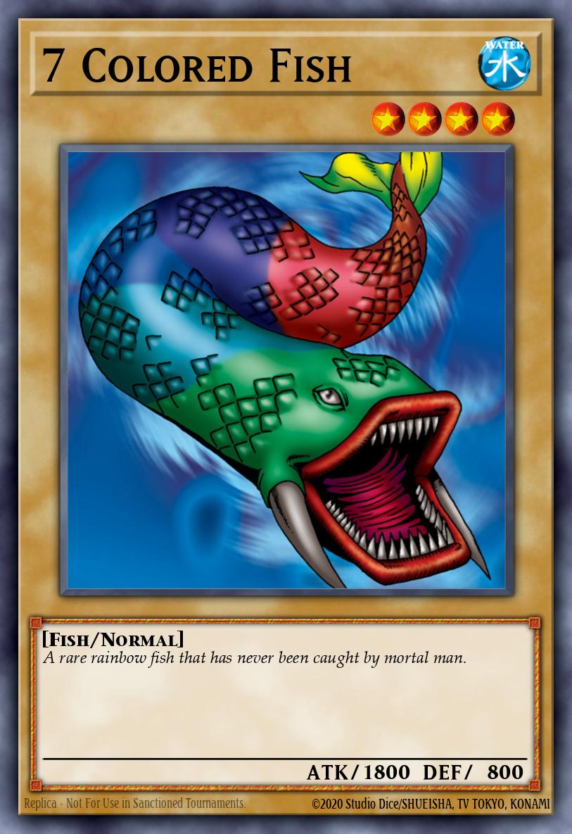 7 Colored Fish MRD-EN098 – Metal Raiders