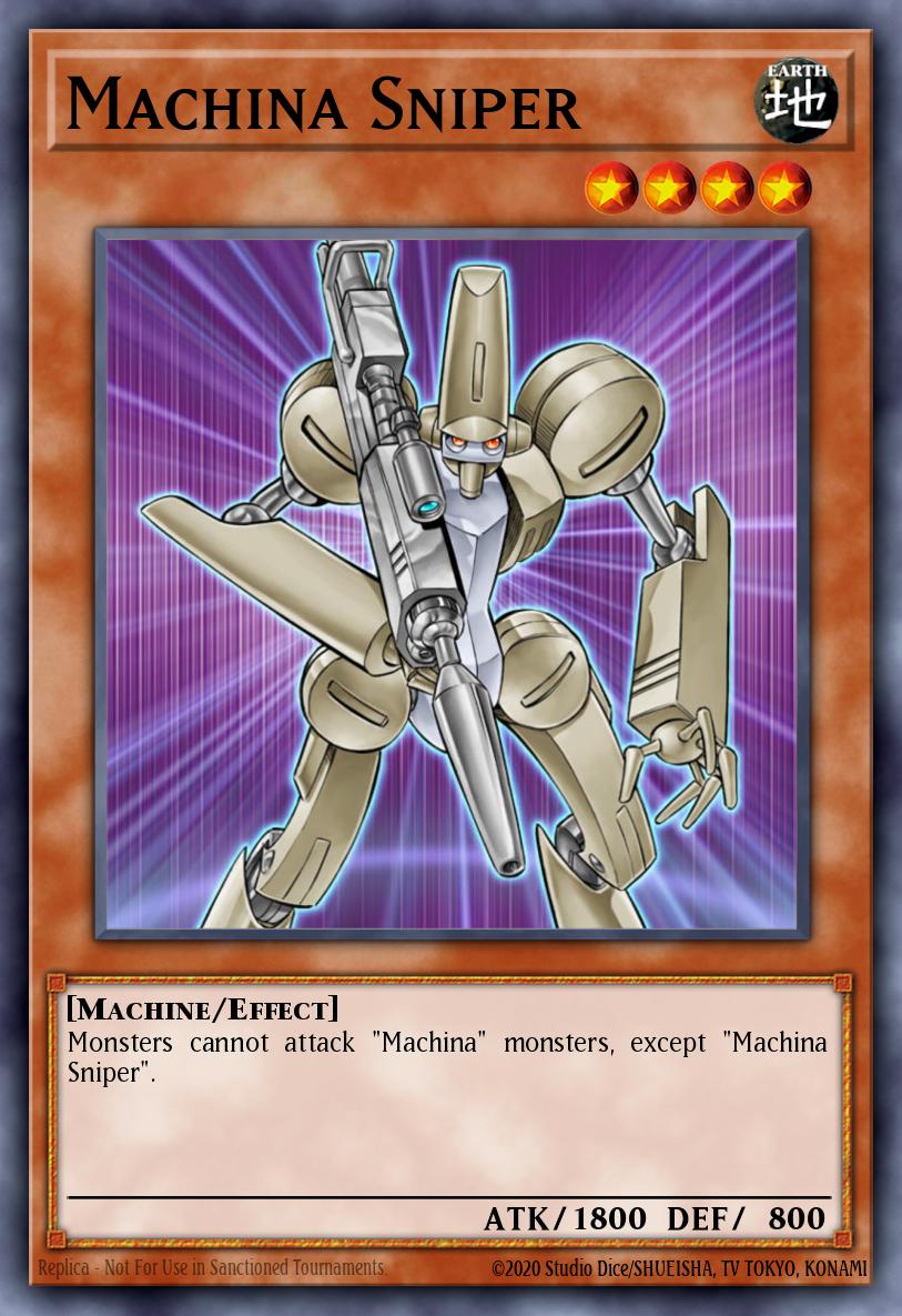 Machina Sniper SDMM-EN007 – Machina Mayhem Structure Deck