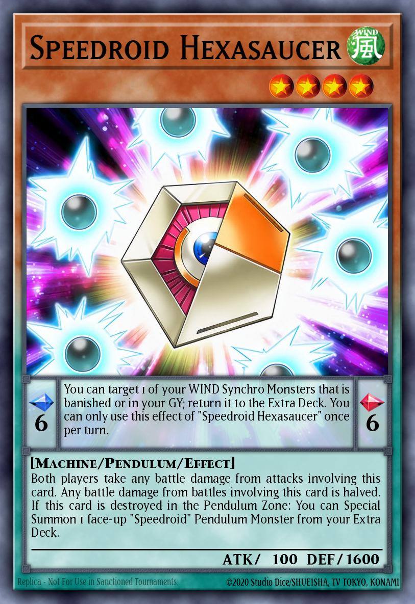 Speedroid Hexasaucer DUOV-EN035 – Duel Overload