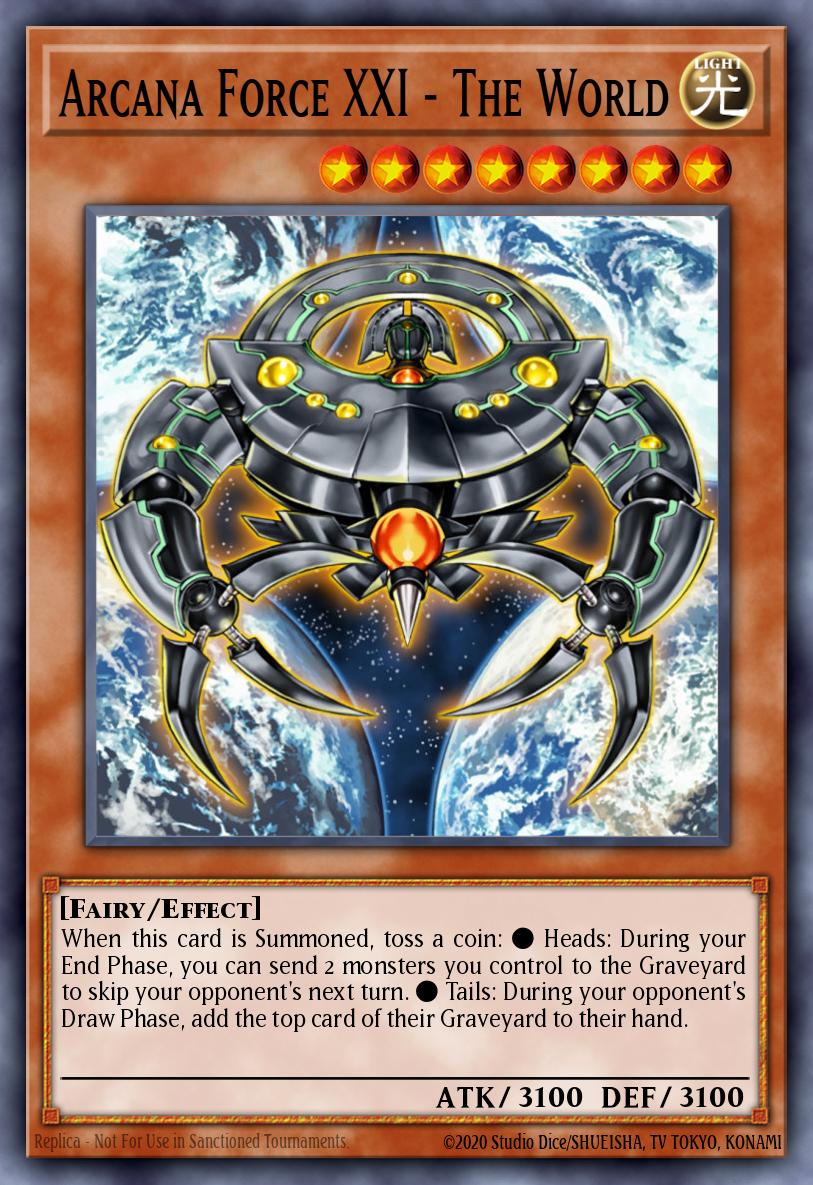 Arcana Force XXI - The World LODT-EN016 – Light of Destruction