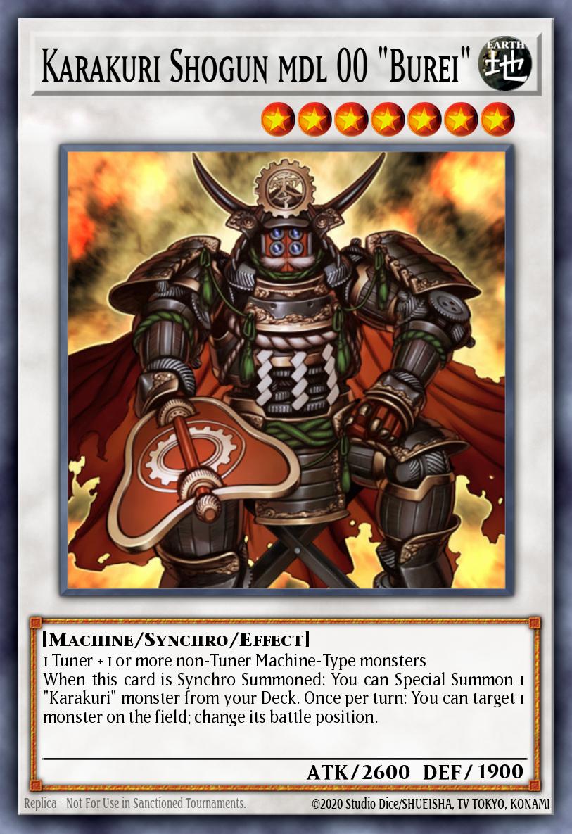 Karakuri Shogun mdl 00 "Burei" STBL-EN043 – Starstrike Blast