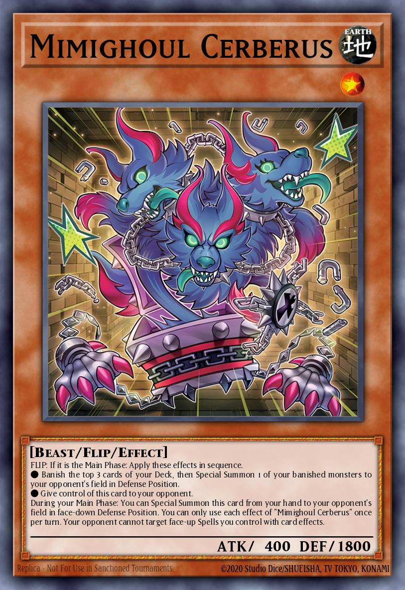 Mimighoul Cerberus INFO-EN092 – The Infinite Forbidden