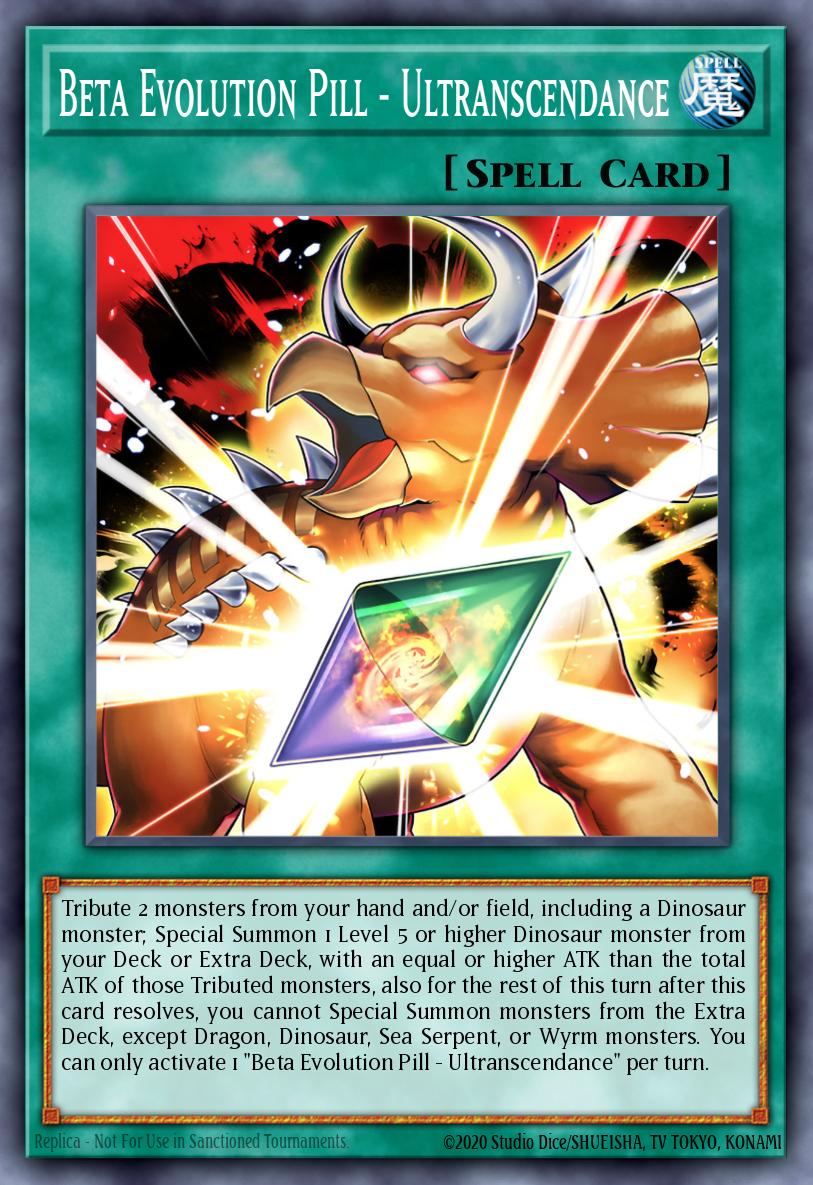 Beta Evolution Pill - Ultranscendance BLGG-EN124 – Battles of Legend: Glorious Gallery