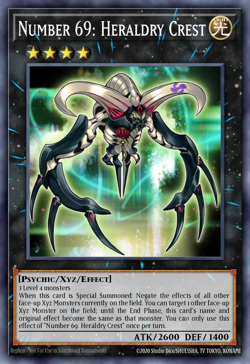 Number 69: Heraldry Crest LTGY-EN092 – Lord of the Tachyon Galaxy