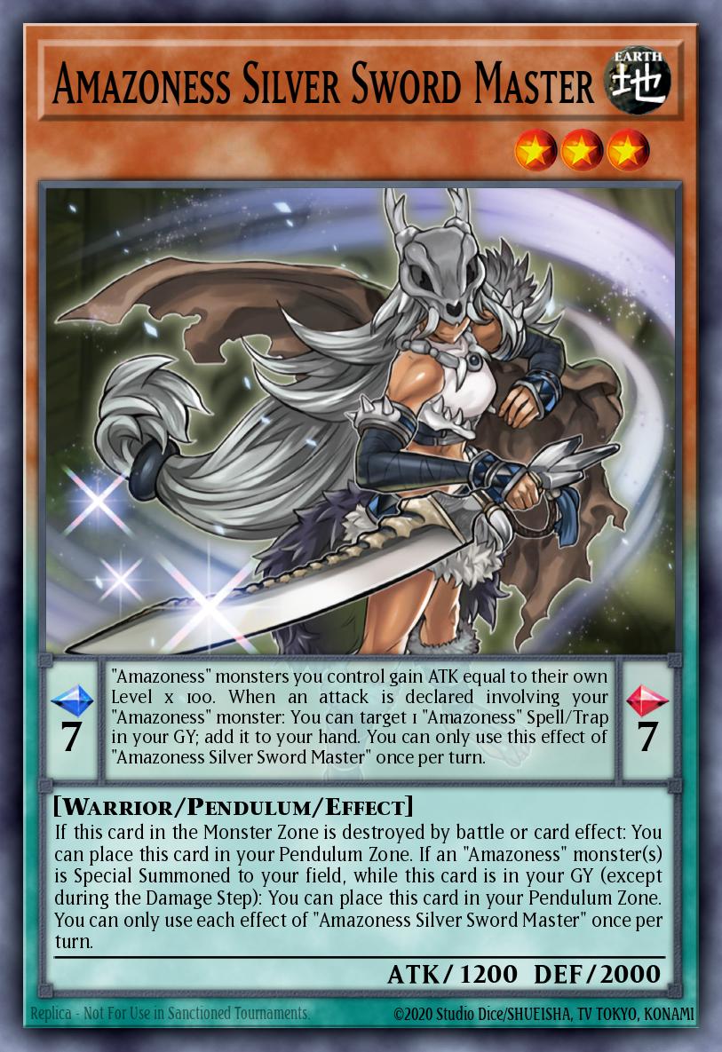 Amazoness Silver Sword Master MP23-EN220 – 25th Anniversary Tin: Dueling Heroes Mega Pack