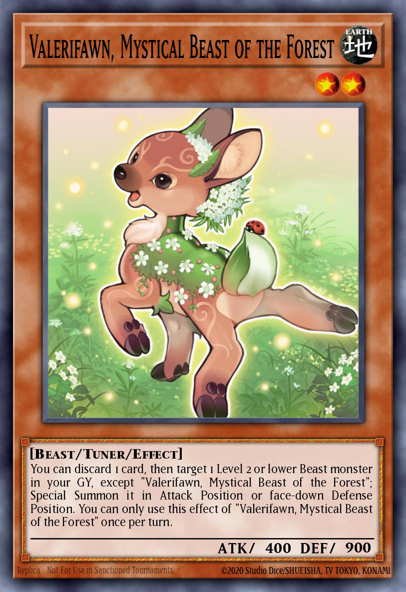 Valerifawn, Mystical Beast of the Forest AC18-EN019 – Yu-Gi-Oh! Advent Calendar (2018)