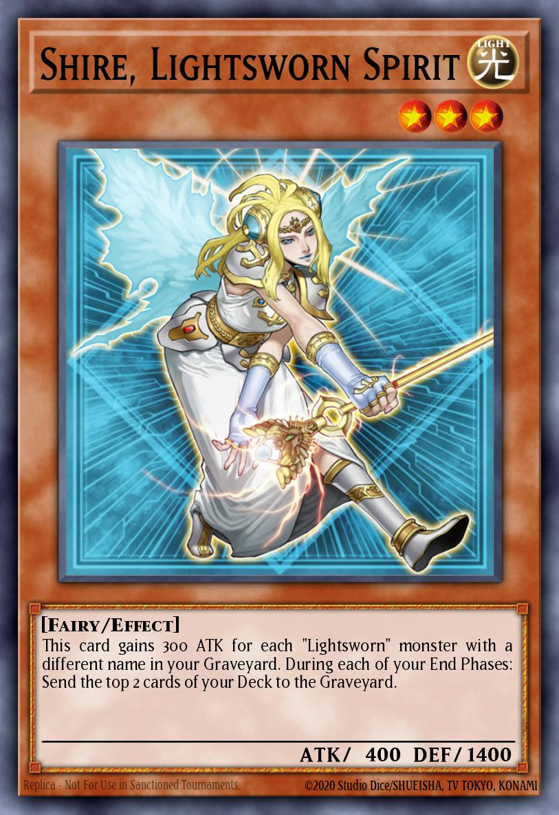 Shire, Lightsworn Spirit SDLI-EN014 – Realm of Light Structure Deck