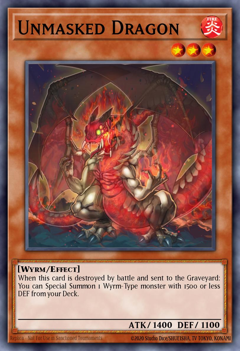 Unmasked Dragon NECH-EN035 – The New Challengers