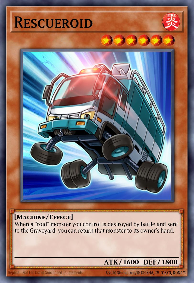 Rescueroid POTD-EN011 – Power of the Duelist