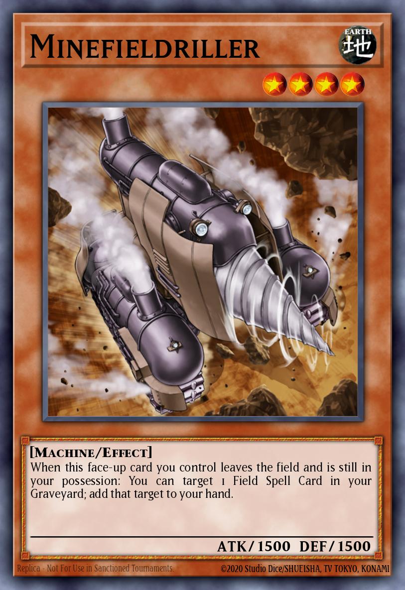 Minefieldriller SDGR-EN015 – Geargia Rampage Structure Deck