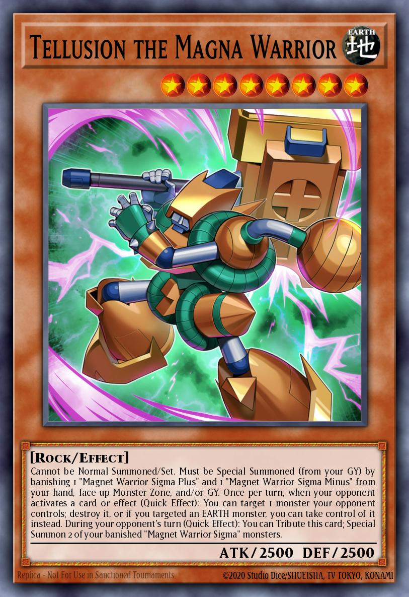 Tellusion the Magna Warrior BPRO-EN004 – Burst Protocol