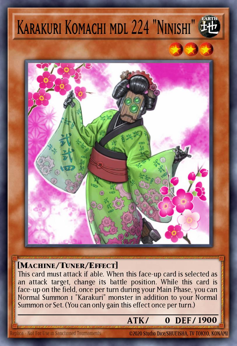 Karakuri Komachi mdl 224 "Ninishi" EXVC-EN030 – Extreme Victory