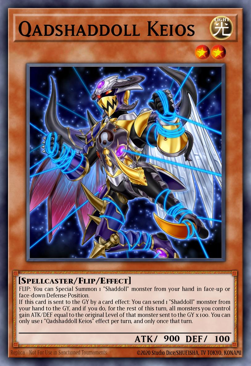 Qadshaddoll Keios SDSH-EN001 – Structure Deck: Shaddoll Showdown