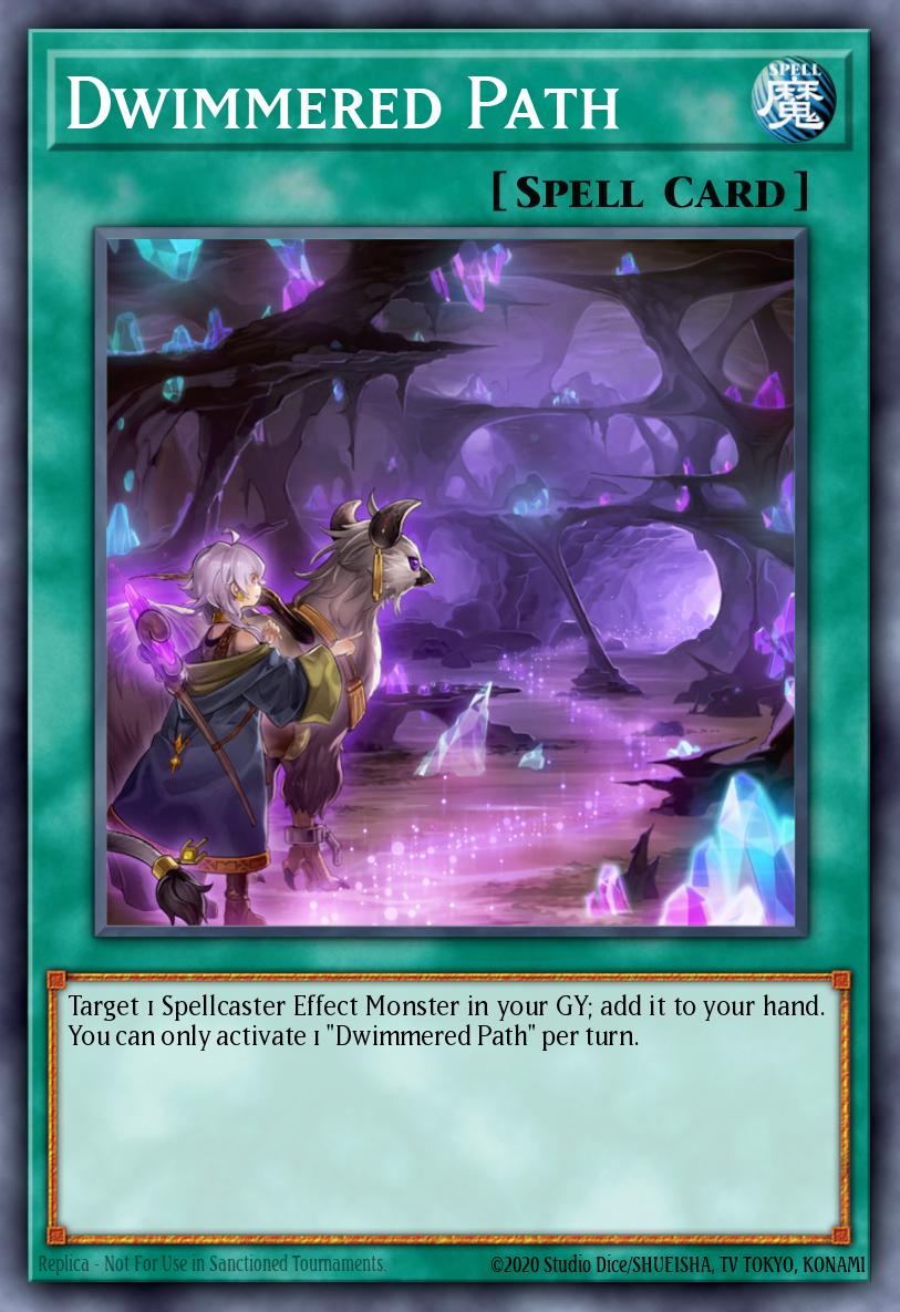 Dwimmered Path SR08-EN041 – Structure Deck: Order of the Spellcasters