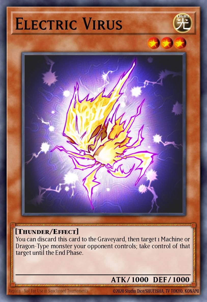 Electric Virus YSYR-EN022 – Starter Deck: Yugi Reloaded