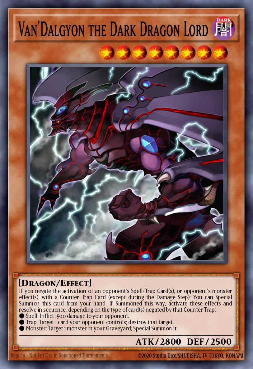 Van'Dalgyon the Dark Dragon Lord JUMP-EN023 – Shonen Jump Vol. 6, Issue 3 promotional card
