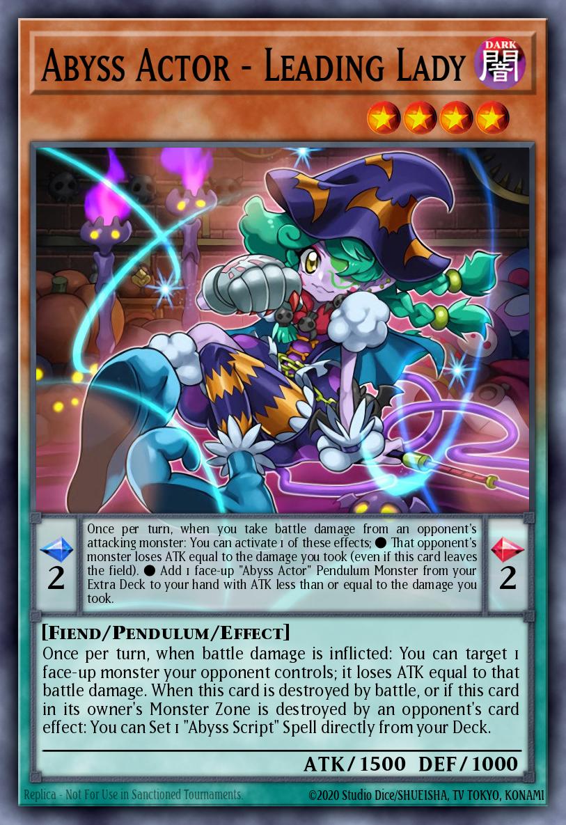 Abyss Actor - Leading Lady DESO-EN021 – Destiny Soldiers