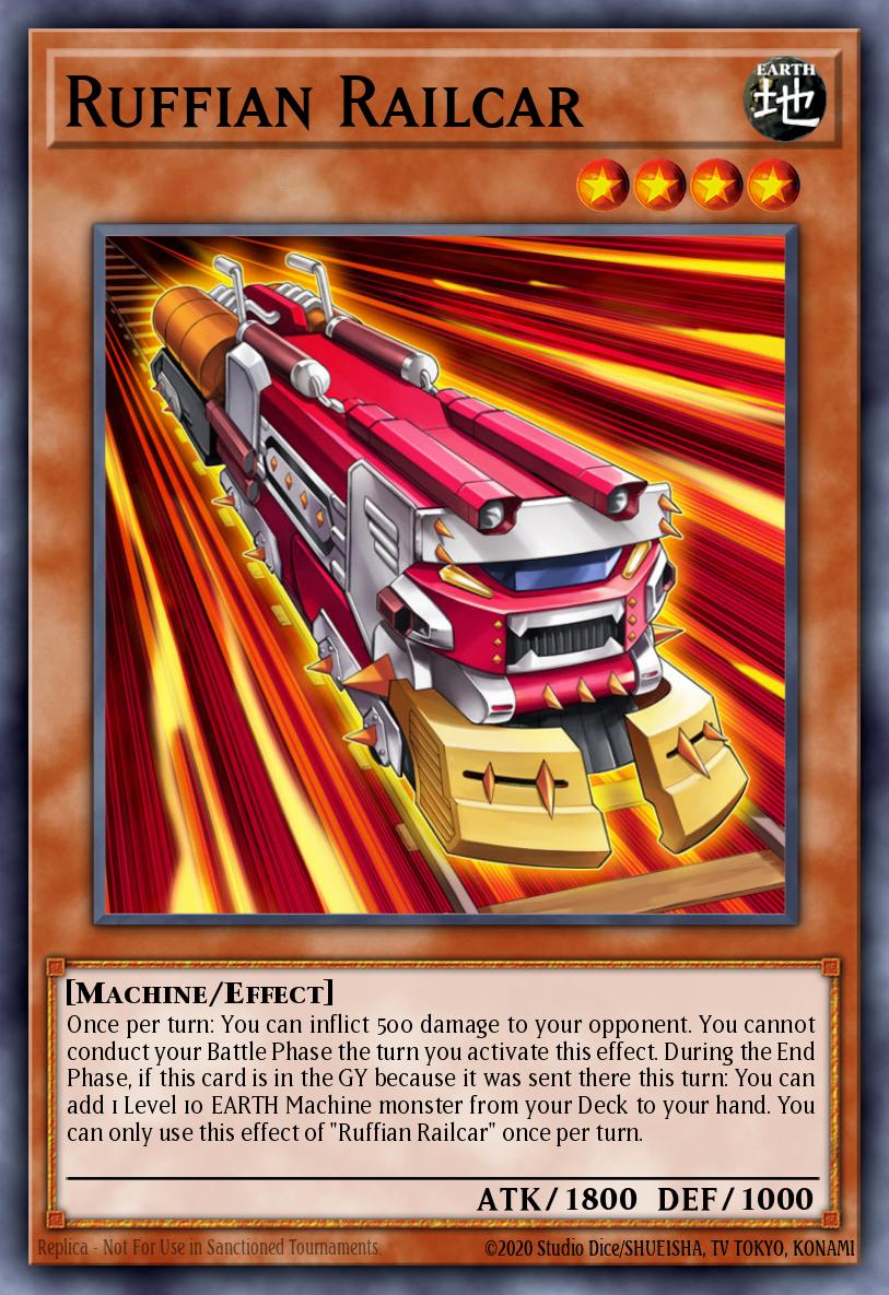 Ruffian Railcar LED4-EN042 – Legendary Duelists: Sisters of the Rose