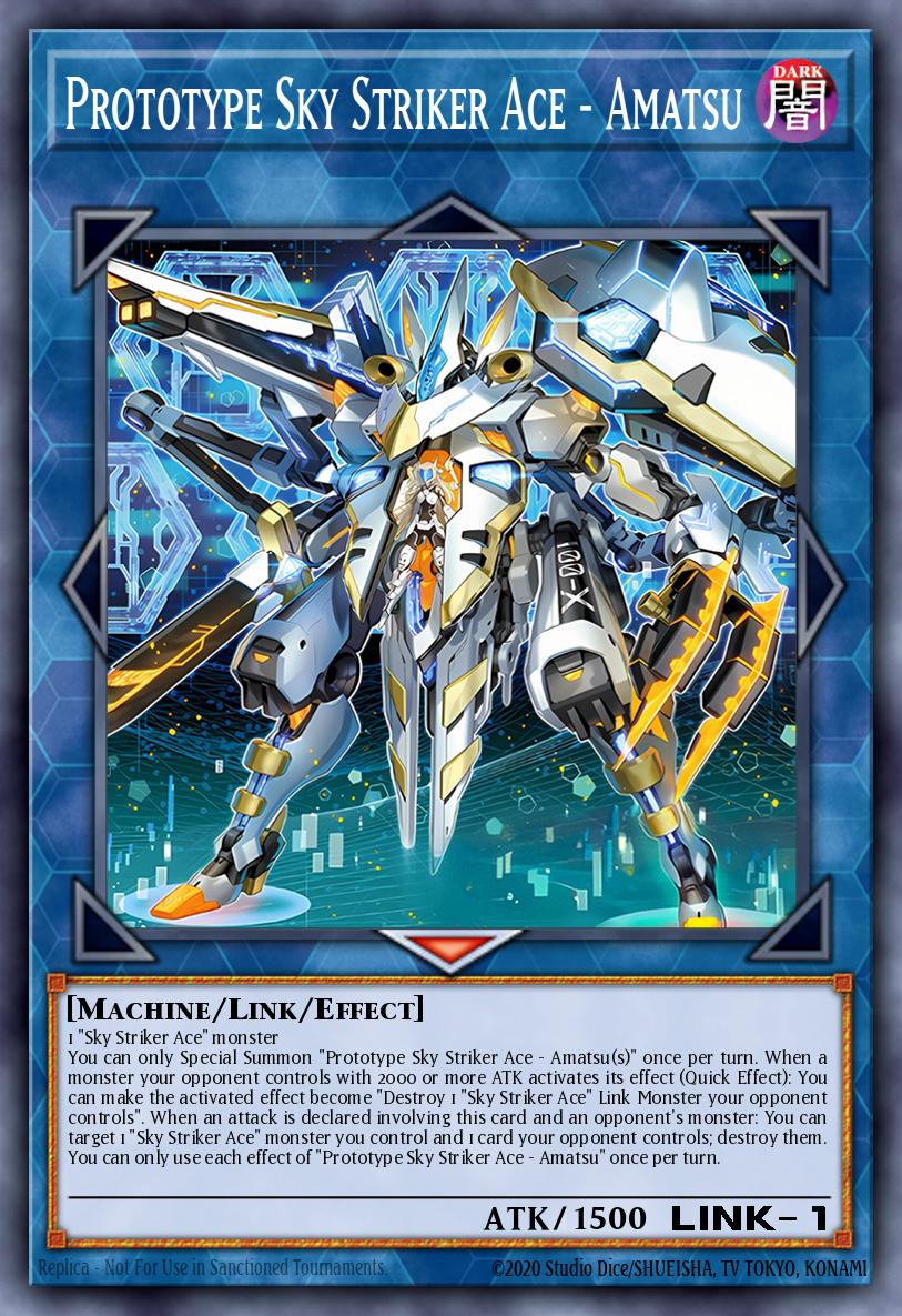 Prototype Sky Striker Ace - Amatsu L26D-ENS35 – Legendary Modern Decks 2026