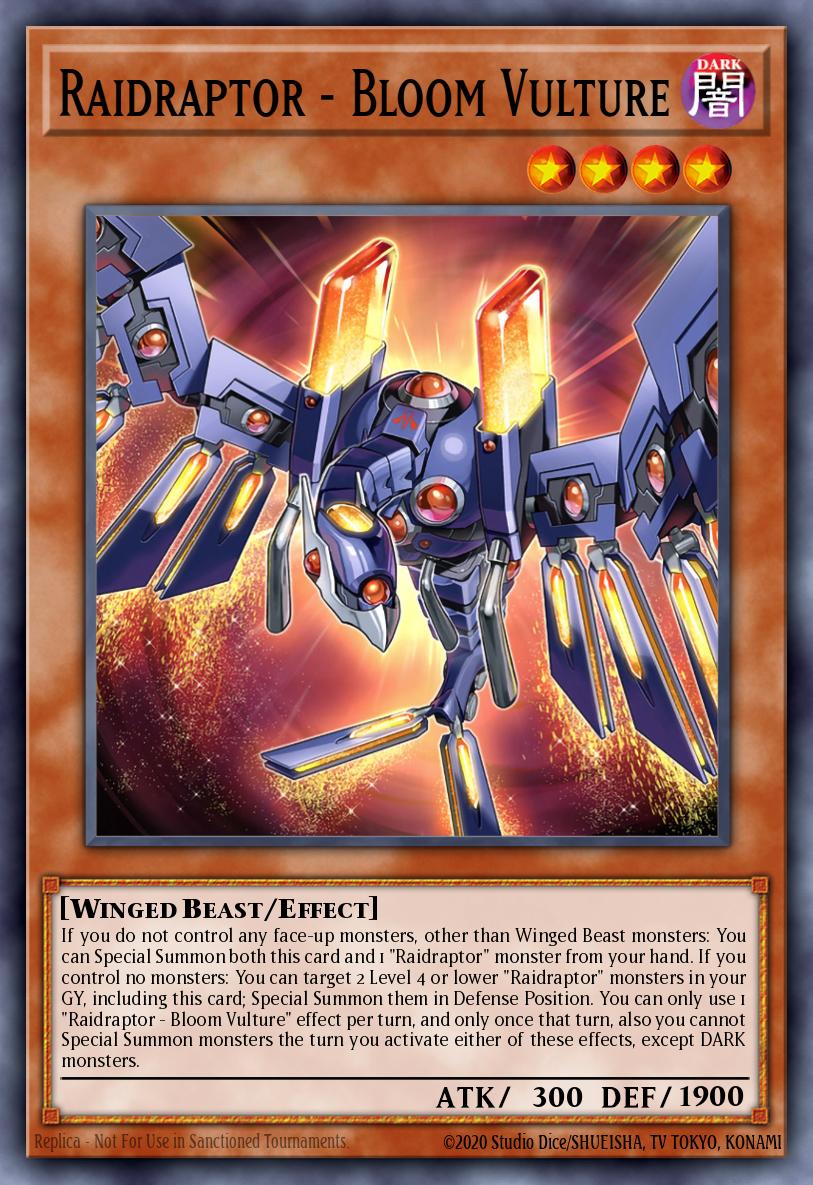 Raidraptor - Bloom Vulture PHNI-EN005 – Phantom Nightmare