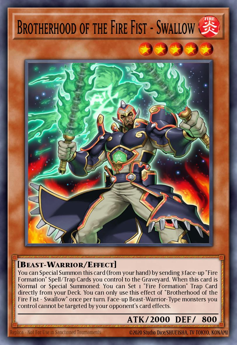 Brotherhood of the Fire Fist - Swallow CBLZ-EN027 – Cosmo Blazer