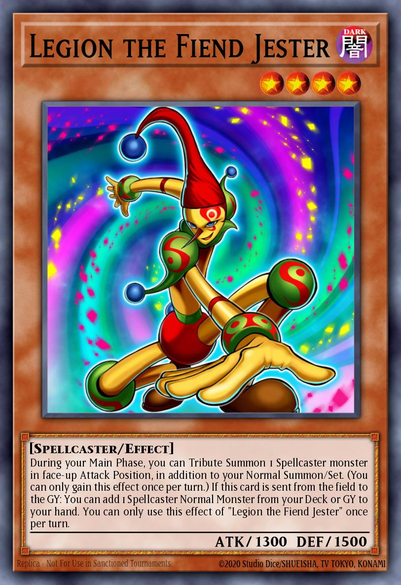 Legion the Fiend Jester SBC1-ENG07 – Speed Duel: Streets of Battle City