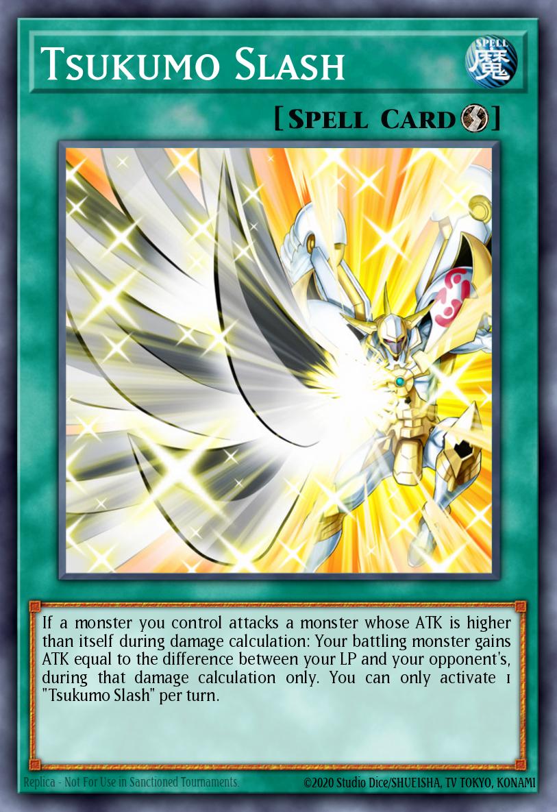Tsukumo Slash PGL3-EN013 – Premium Gold: Infinite Gold