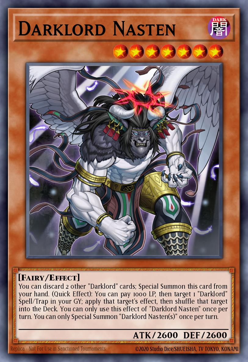Darklord Nasten BLRR-EN077 – Battles of Legend: Relentless Revenge
