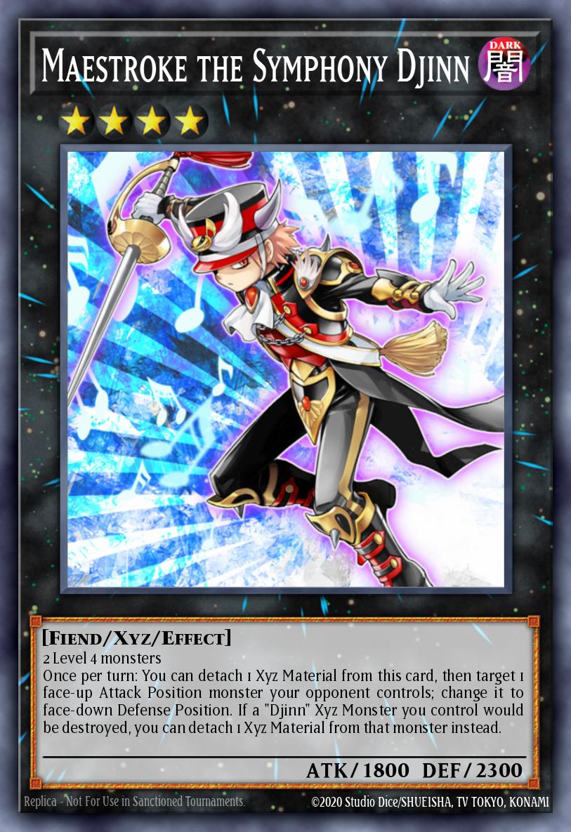 Maestroke the Symphony Djinn YS12-EN043 – Starter Deck: Xyz Symphony