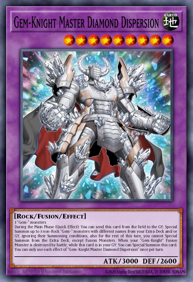 Gem-Knight Master Diamond Dispersion BLMM-EN020 – Battles of Legend: Monster Mayhem