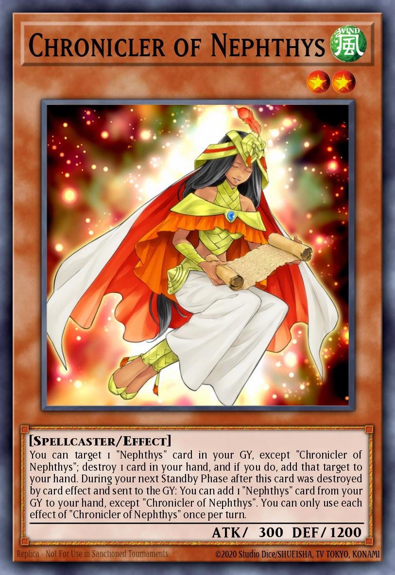 Chronicler of Nephthys HISU-EN003 – Hidden Summoners
