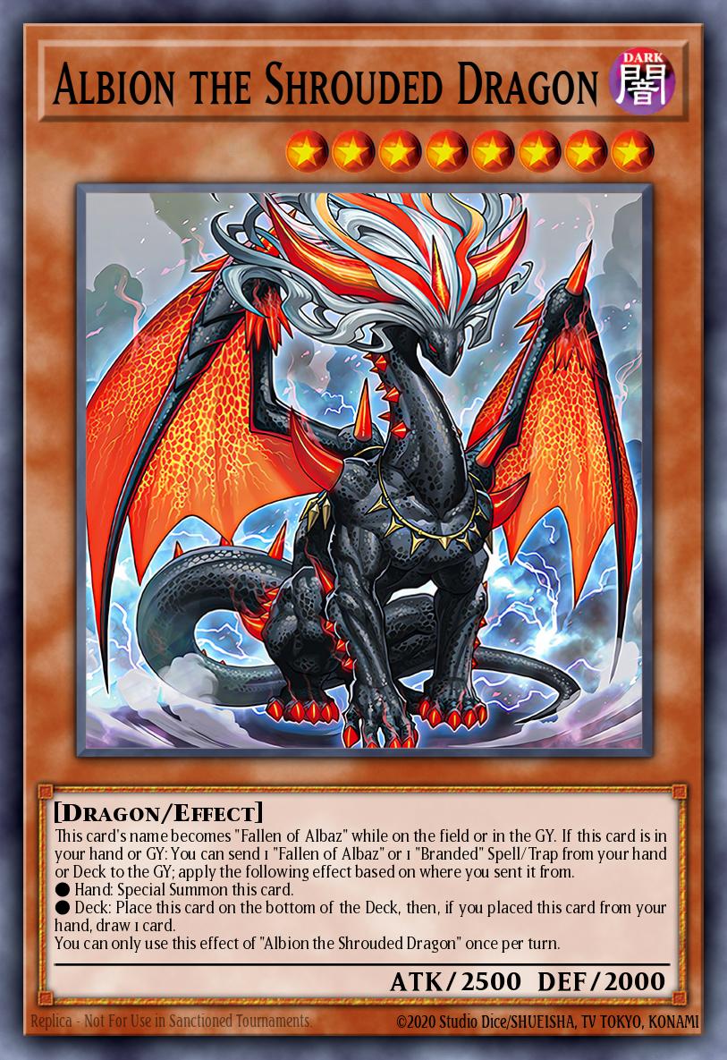 Albion the Shrouded Dragon MP22-EN125 – 2022 Tin of the Pharaoh's Gods